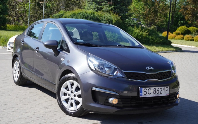 Kia Rio cena 30999 przebieg: 149000, rok produkcji 2015 z Katowice małe 254